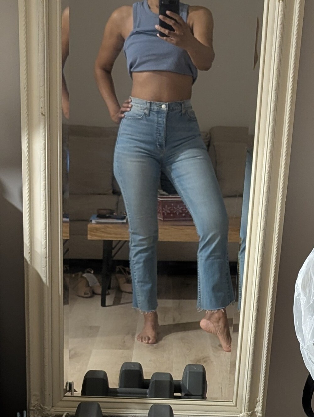 High-Rise Light Blue Women’s Jeans